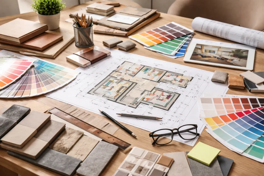 Étude de projet de rénovation avec choix des matériaux au Creusot